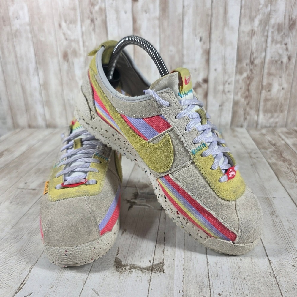 Nike Cortez Union LA Sesame Pink Clay Dutch Blue DR1413-100 Mens 7.5 - Picture 6 of 8